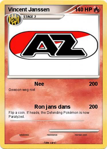 Pokemon Vincent Janssen