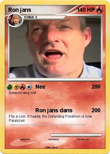 Pokemon Ron jans