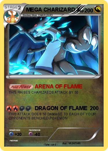 Pokemon MEGA CHARIZARD X