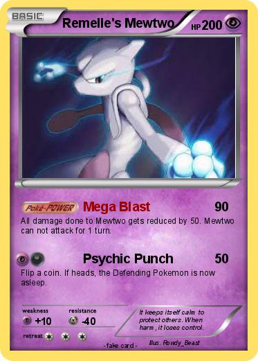 Pokemon Remelle's Mewtwo