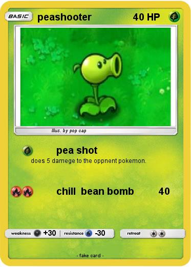Pokemon peashooter
