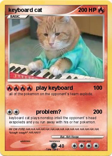 Pokemon keyboard cat