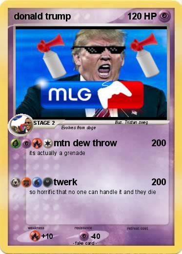 Pokemon donald trump