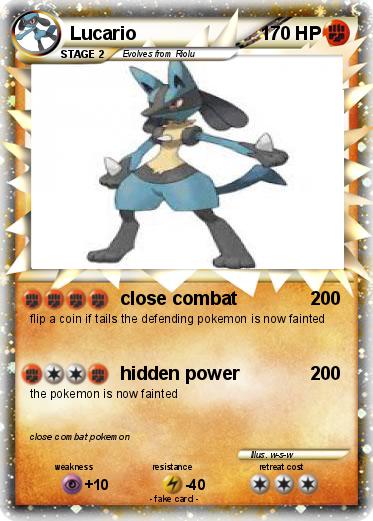 Pokemon Lucario