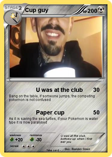 Pokemon Cup guy