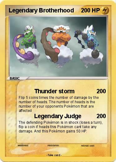 Pokemon Legendary Brotherhood