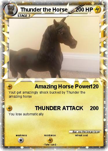 Pokemon Thunder the Horse