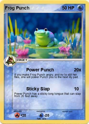 Pokemon Frog Punch