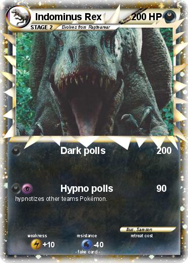 Pokemon Indominus Rex