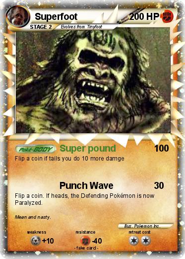 Pokemon Superfoot