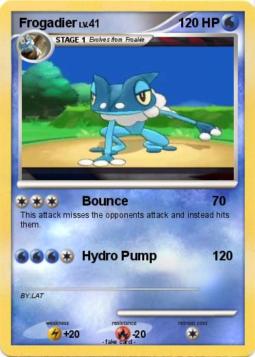 Pokemon Frogadier
