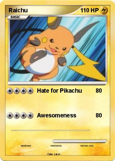 Pokemon Raichu