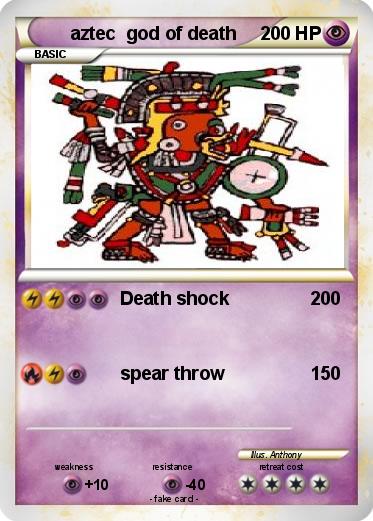 Pokemon aztec  god of death