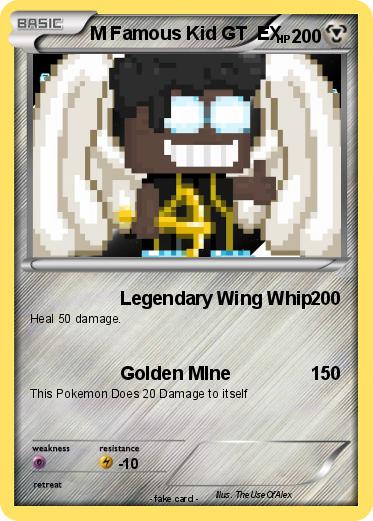 Pokemon M Famous Kid GT  EX
