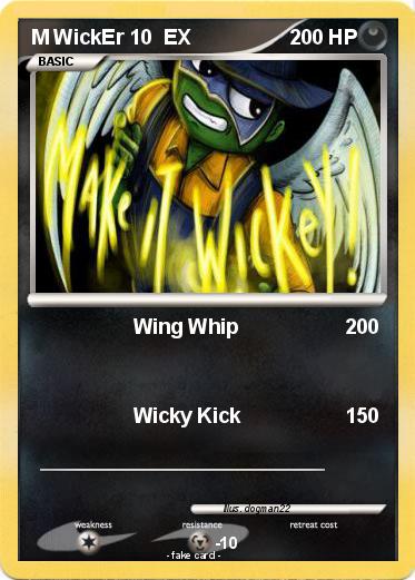 Pokemon M WickEr 10  EX