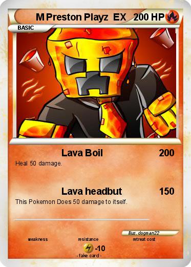 Pokemon M Preston Playz  EX