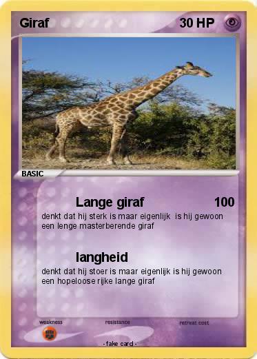 Pokemon Giraf