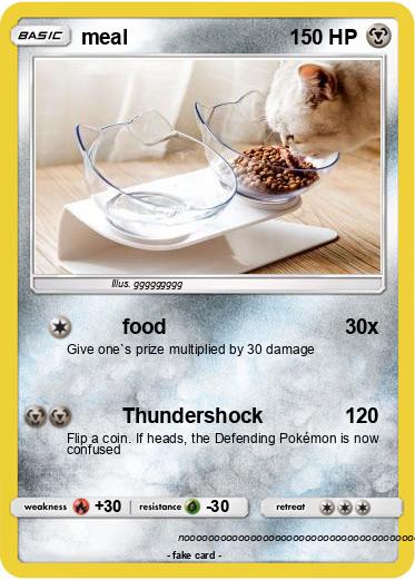 Pokemon meal