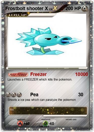Pokemon Frostbolt shooter X