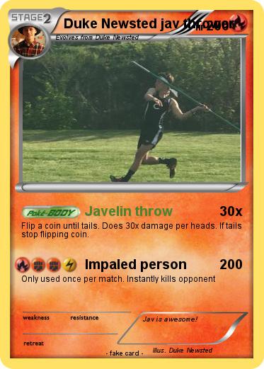 Pokemon Duke Newsted jav thrower