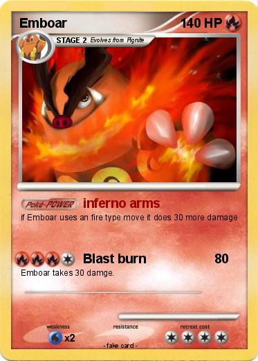 Pokemon Emboar