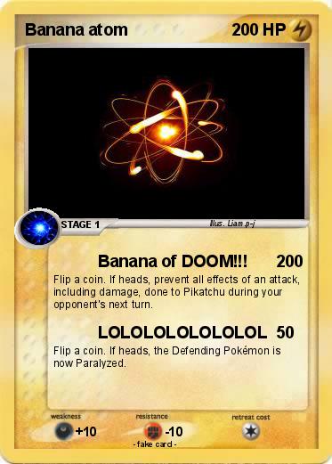 Pokemon Banana atom