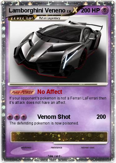 Pokemon Lamborghini Veneno