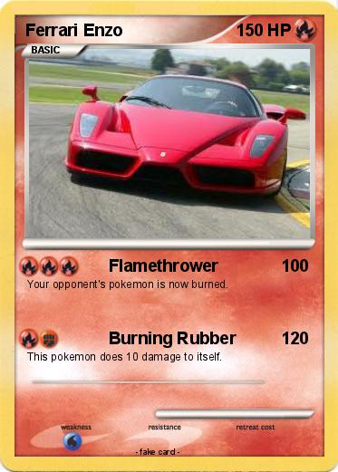 Pokemon Ferrari Enzo