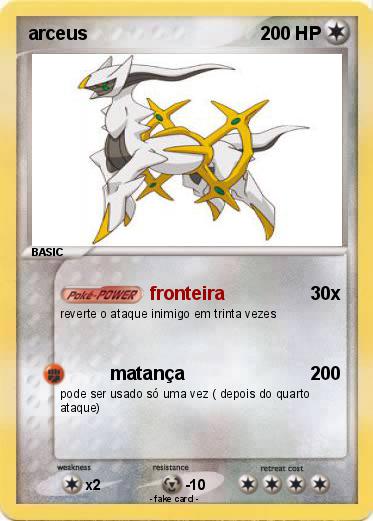 Pokemon arceus