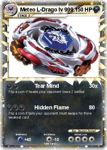 Pokemon Meteo L-Drago lv 999
