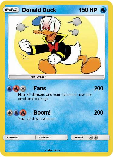 Pokemon Donald Duck