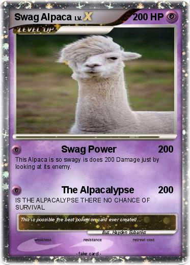Pokemon Swag Alpaca