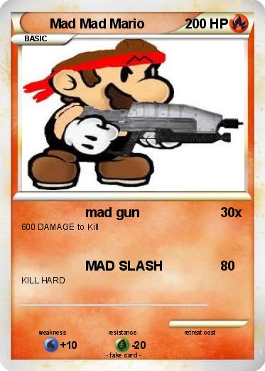 Pokemon Mad Mad Mario