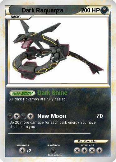 Pokemon Dark Raquaqza