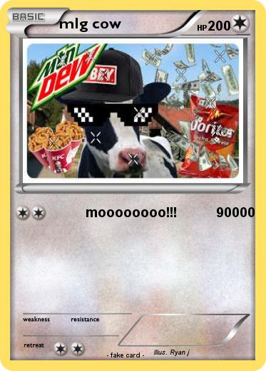 Pokemon mlg cow