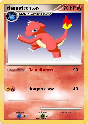 Pokemon charmeleon