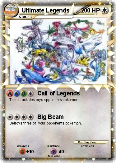 Pokemon Ultimate Legends