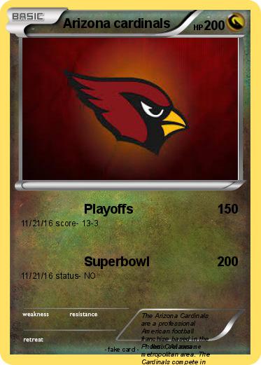 Pokemon Arizona cardinals