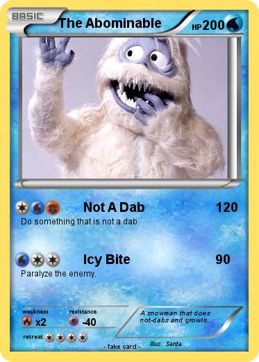 Pokemon The Abominable