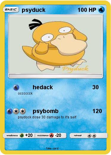 Pokemon psyduck