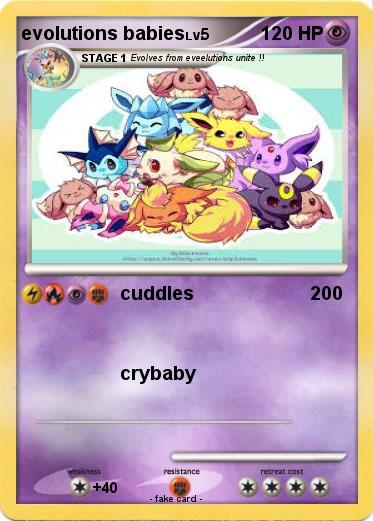 Pokemon evolutions babies