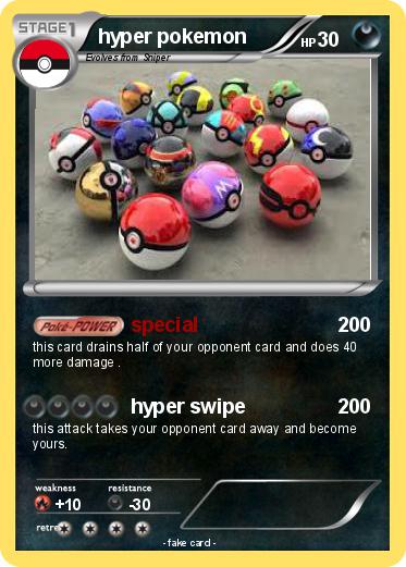 Pokemon hyper pokemon