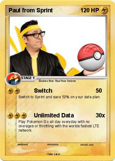 Pokemon Paul from Sprint