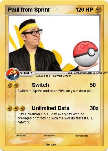 Pokemon Paul from Sprint