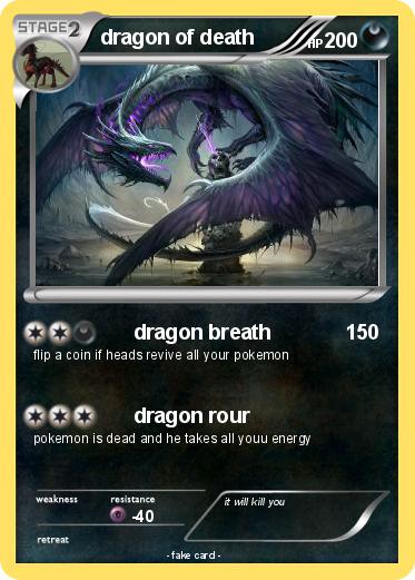 Pokemon dragon of death