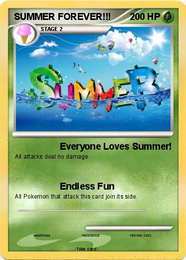 Pokemon SUMMER FOREVER!!!