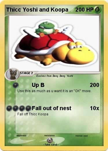 Pokemon Thicc Yoshi and Koopa