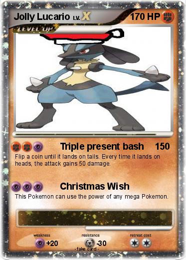 Pokemon Jolly Lucario