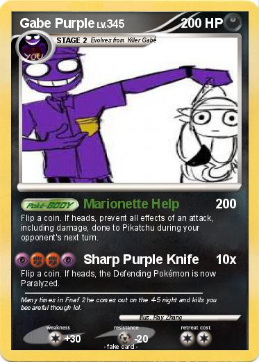 Pokemon Gabe Purple