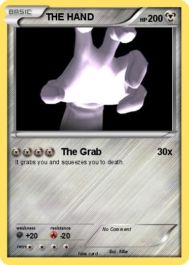 Pokemon THE HAND